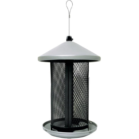 Perky-Pet TSS00349 Dual Mesh Wild Bird Seed Feeder, Gray