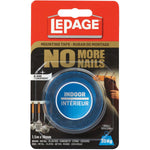 LePage No More Nails Indoor Mounting Tape