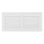 Imperial RG0428 14x8 Sidewall Grill White Metal