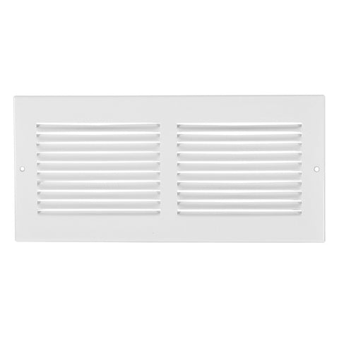 Imperial RG0428 14x8 Sidewall Grill White Metal