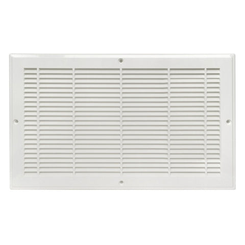 IMPERIAL MFG. RG3009 Imperial Plastic Baseboard Return Air Grille, 30x8, White, 10 Grilles Per Case