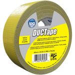 IPG JobSite DUCTape, Colored Duct Tape, 1.88" x 60 yd, Yellow (Single Roll)