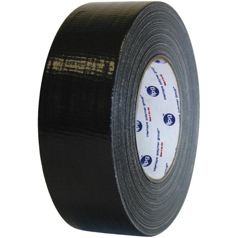 IPG JobSite DUCTape, Colored Duct Tape, 1.88" x 60 yd, Black (Single Roll)