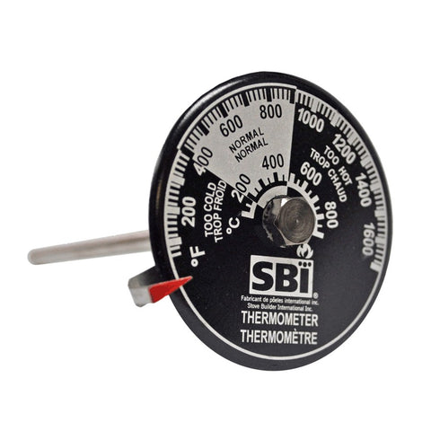 Stove Pipe Thermometer, with Probe