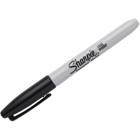 Fine Tip Permanent Marker - Black