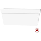 Viva Self Watering Grow Box White - With Otherflow Protection, 24"