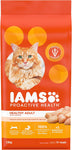 IAMS PROACTIVE HEALTH Healthy Adult Dry Cat Food with Chicken, 3.18kg bag