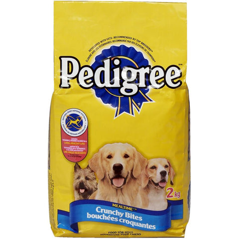 PEDIGREE VITALITY+ Adult Dry Dog Food, Roasted Chicken and Vegetable Flavour, 2kg Bag