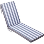 Lounge Cushion -  Grey + Stripe