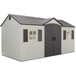 15' x 8' Storage Shed - Desert Tan