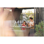10' x 12' Savion Polycarbonate Gazebo - with Mosquito Net