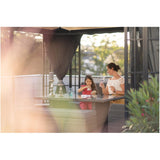 10' x 12' Savion Polycarbonate Gazebo - with Mosquito Net