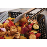 GrillPro 98121 Porcelain Coated Square Wok Topper