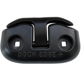 Dock Edge + Flip Up Dock Cleat, 6" - Black Aluminum