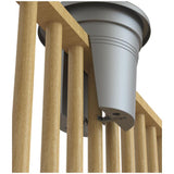 12" Railing Planter - Anthracite