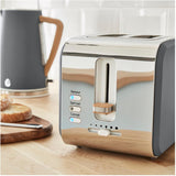 Swan Nordic 2-Slice Toaster - Grey