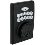 Sutton Electronic Deadbolt - Matte Black Finish, with Keypad