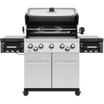 Regal S590 Pro Propane BBQ - 5 Burner + Side & Rear Rotisserie Burners