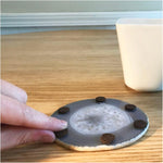 1/2" Round Medium Duty Felt Pads - 24 Pack