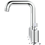 Indy Two Handle Widespread Lavatory Faucet with Knurled Accents - Chrome