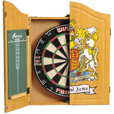 Winmau Pro SFB Bristle Dartboard Best-in-Class Durability and Performance, Galvanised Steel Round-Wire, CNC Precision Made Staple-Free Bullseye, Super Dense Sisal Base and Tournament Approved Board