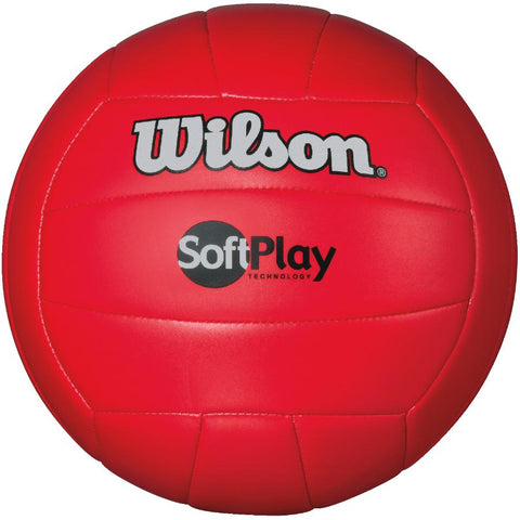 Wilson WTH3501 RED Soft Play Volleyball-Red