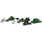 1:64 John Deere Truck and Trailer, Assorted Trucks