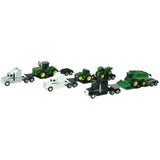 1:64 John Deere Truck and Trailer, Assorted Trucks