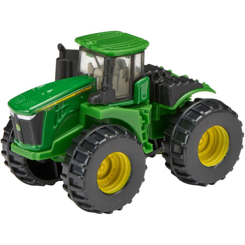 John Deere 3-Inch Iron Toy Vehicles (8400R Tractor with Loader - Muddy Paint)