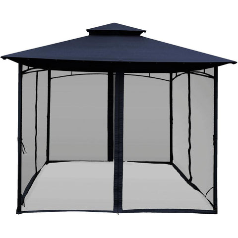 Fairmont Soft Top Gazebo - with Net, 10' x 10'