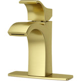 Venturi Single Handle Lavatory Faucet - Brushed Gold