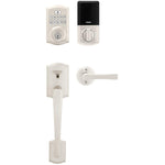 Prescott / Katella SmartCode Electronic Handleset - with Keypad, Satin Nickel