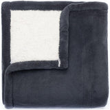 Heated Electric Throw - Dark Shadow