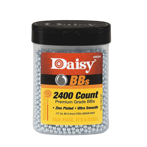 Daisy Outdoor Products 980024-446 2400 Count BB Bottle, Silver, 4.5 mm