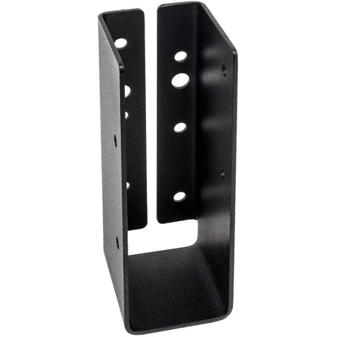 ZMAX Hidden Flange Joist Hanger - Black, 2" x 6" or 2" x 8"