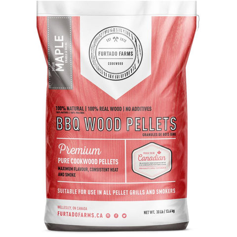 Sugar Maple Flavour Wood Pellets - 30 lb