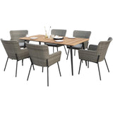 Providence Steel Dining Set - 7 Piece