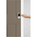 SmartCode Electronic Touchpad Deadbolt - Satin Nickel