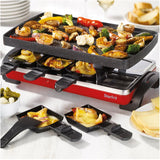 The Rock Electric Raclette Party Grill - 8 Person, Black