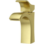 Venturi Single Handle Lavatory Faucet - Brushed Gold