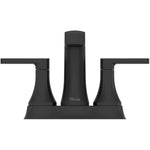 Penn 2 Handle Centerset Lavatory Faucet - Matte Black