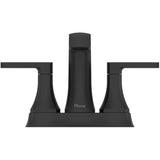 Penn 2 Handle Centerset Lavatory Faucet - Matte Black