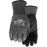 Stealth Transformer Men's Knit Insulated Work Gloves - with Latex Rubber Coating, Medium