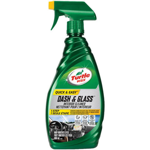 Turtle Wax 50582 Dash & Glass Interior Cleaner and Protectant, 23 oz