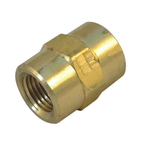 1/4" Female Pipe Thread Brass Coupling