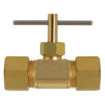 1/4 inch(s) Compression to Compression Needle Valve