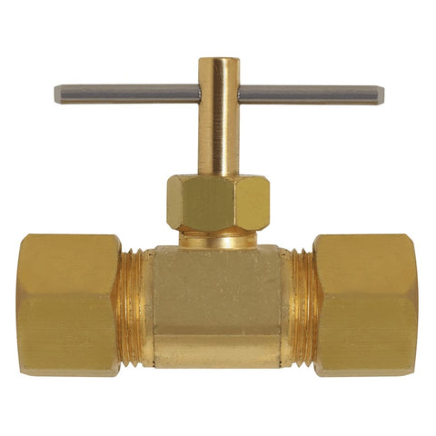 1/4 inch(s) Compression to Compression Needle Valve