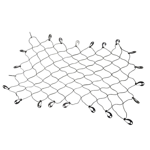 Erickson 01012 Black 52-Inch x 70-Inch Truck Cargo Net with Carry Bag