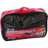 Erickson 01012 Black 52-Inch x 70-Inch Truck Cargo Net with Carry Bag