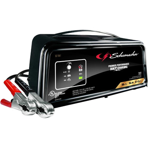 Schumacher SC1361 2/10/50A 12V Handheld Battery Charger